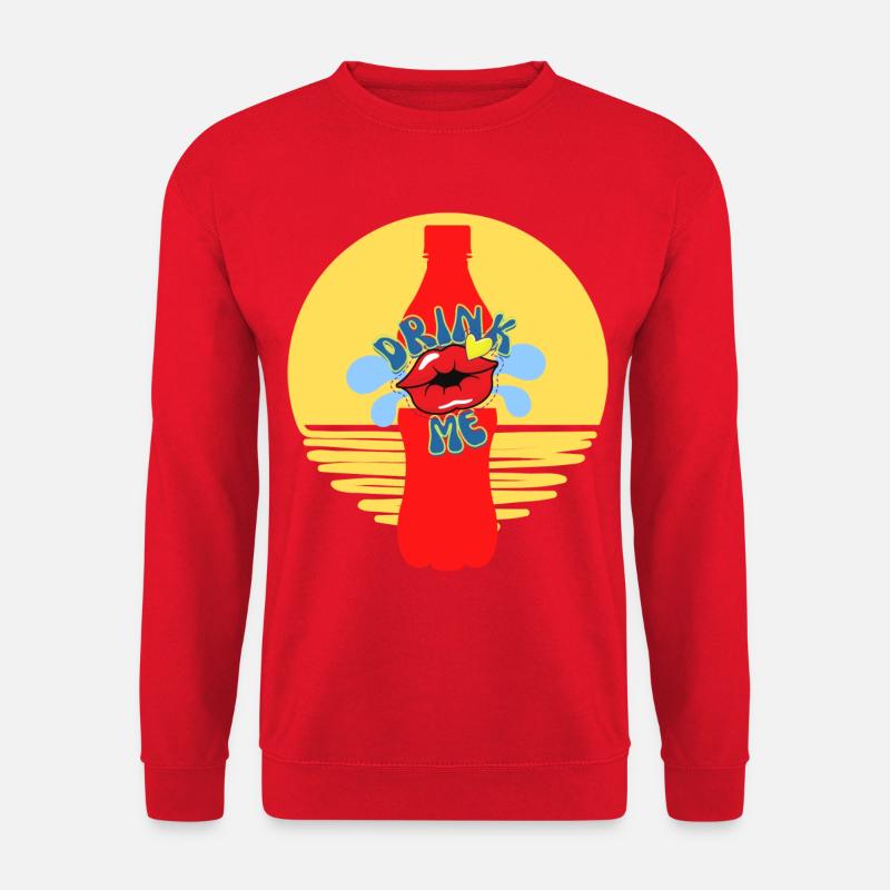 Me series - Drink me - Unisex Sweatshirt - red