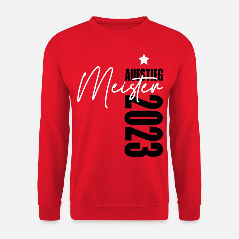 Meister 2023 Aufstiegstrikot Aufstieg 23 - Unisex Pullover - Rot