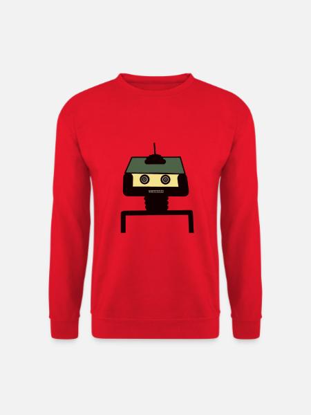 Robots, Intelligence, Future, Children, Technology - Unisex Sweatshirt - red