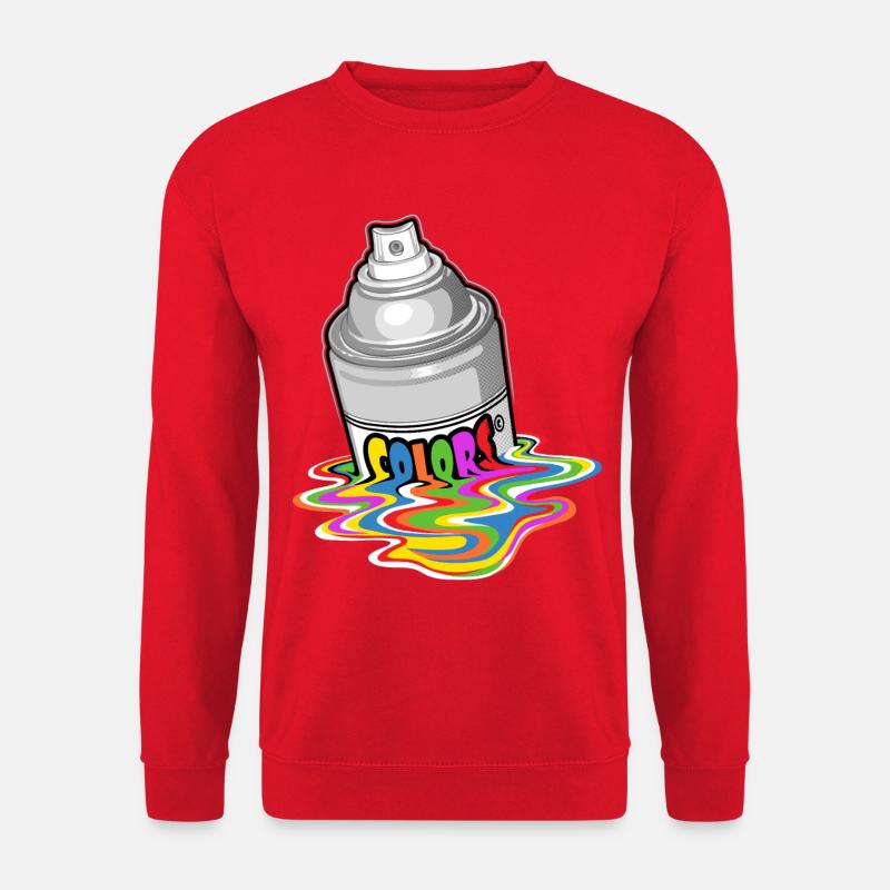 Melting spray - Unisex Sweatshirt - red