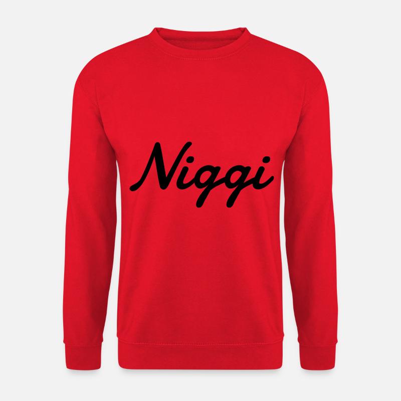 Niggi - Unisex Sweatshirt - red