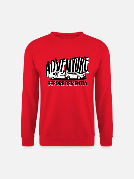 Adventure Before Dementia - Unisex Sweatshirt - red