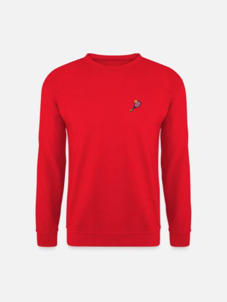 Raquette - Sweat-shirt Unisexe - rouge