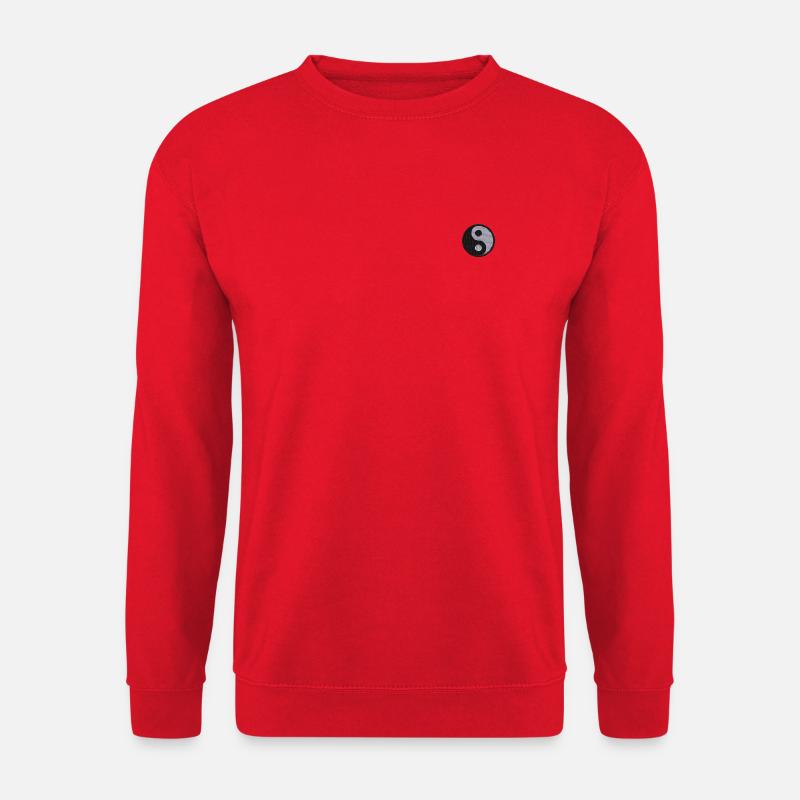 Ying Yang - Unisex Pullover - Rot