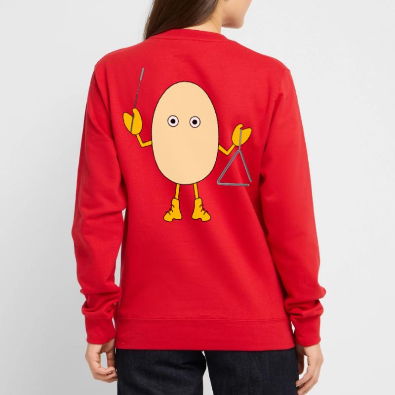 Triangle Egghead Sweat-shirt Unisexe