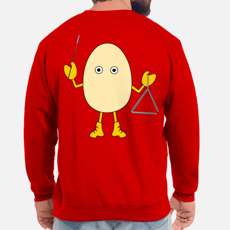 Triangle Egghead Sweat-shirt Unisexe
