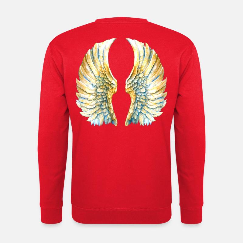 Engelsflügel - Unisex Pullover - Rot