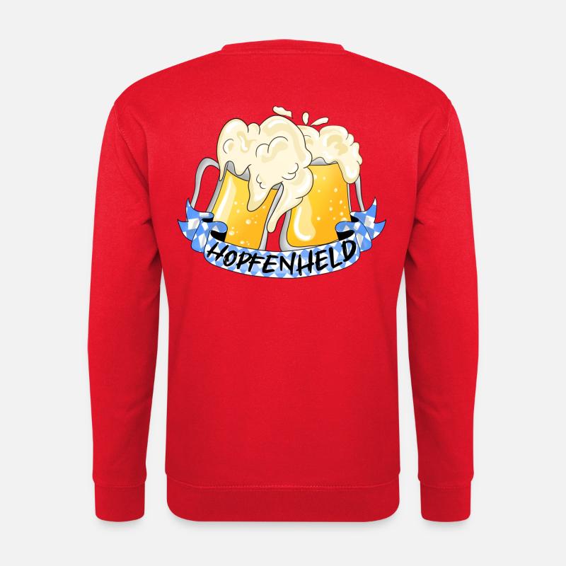 Prost! Bierheld - Unisex Pullover - Rot
