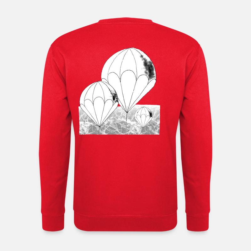 Balloon Line Mono - Unisex Sweatshirt - red