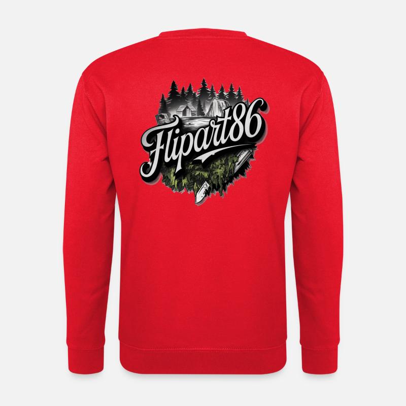 Flipart86 - Wild Edition - Unisex Pullover - Rot