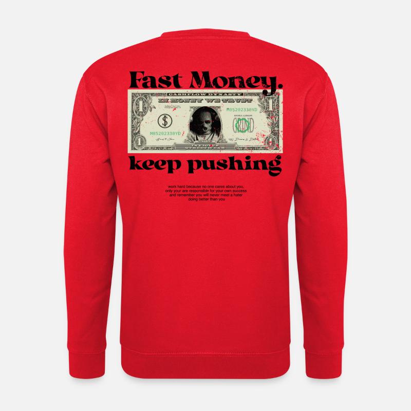 Fast Money - Unisex Sweatshirt - red