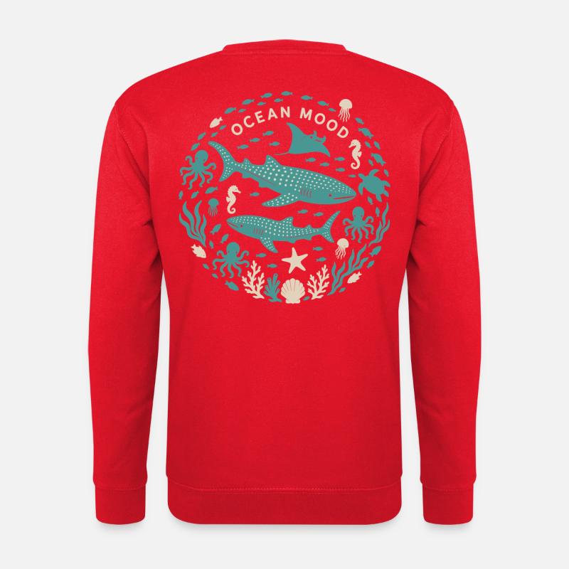 Ocean Mood - Unisex Pullover - Rot