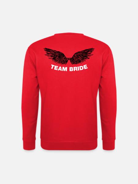 Mariée d’équipe (JGA) - Sweat-shirt Unisexe - rouge