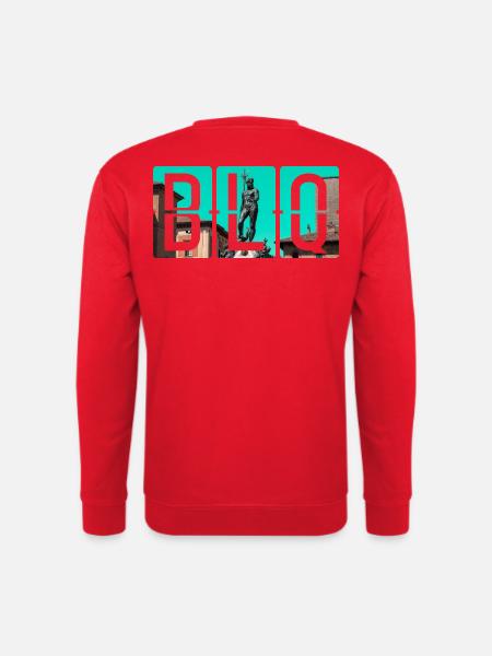 Flughafen BLQ Bologna - Unisex Pullover - Rot