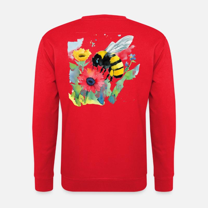 Bumblebee - Unisex Sweatshirt - red