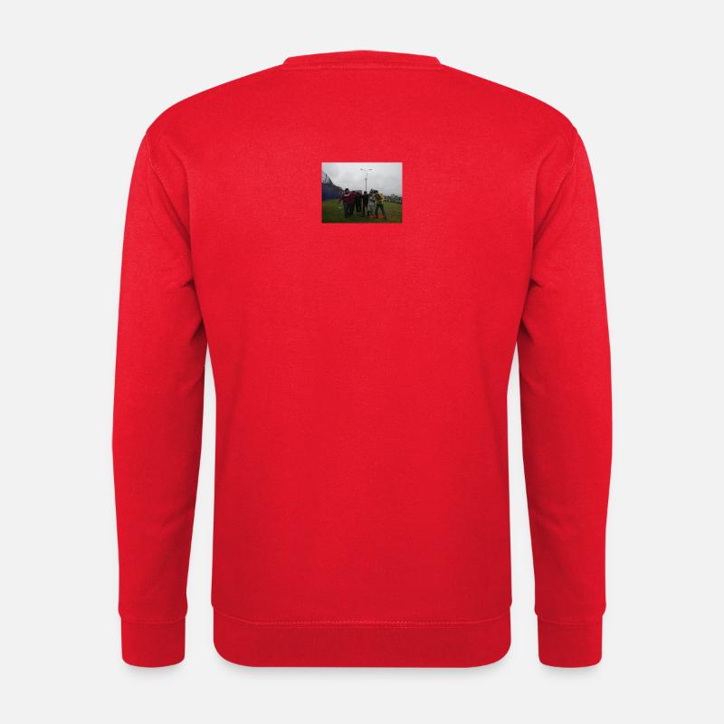 Freunde aus der Outdoor-Gruppe - Unisex Pullover - Rot