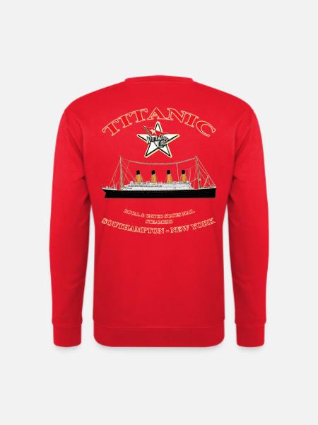 TITANIC COLLECTION kreiert Louis RUNEMBERG © Adagp - Unisex Pullover - Rot