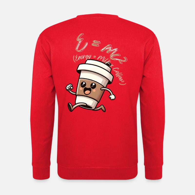 E-mc2 - Unisex Sweatshirt - red