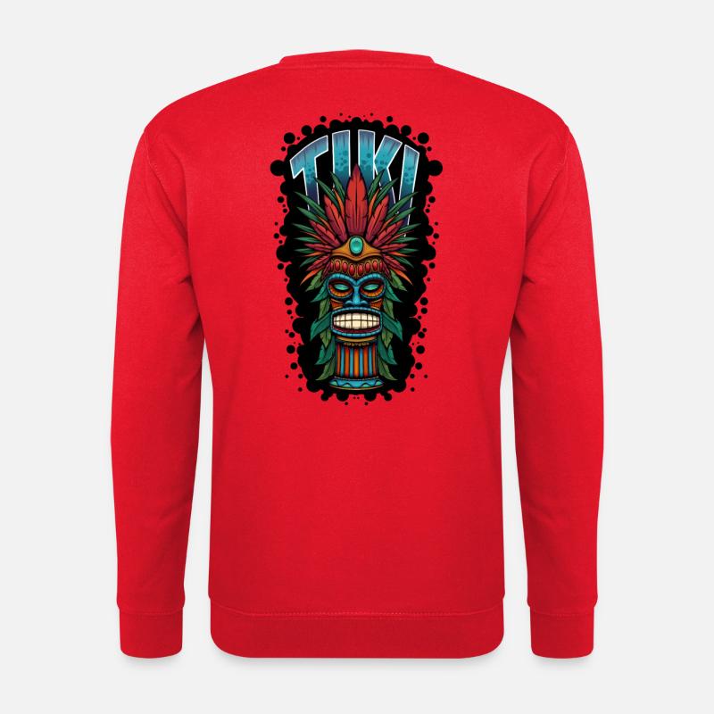 Tikihead - Unisex Sweatshirt - red
