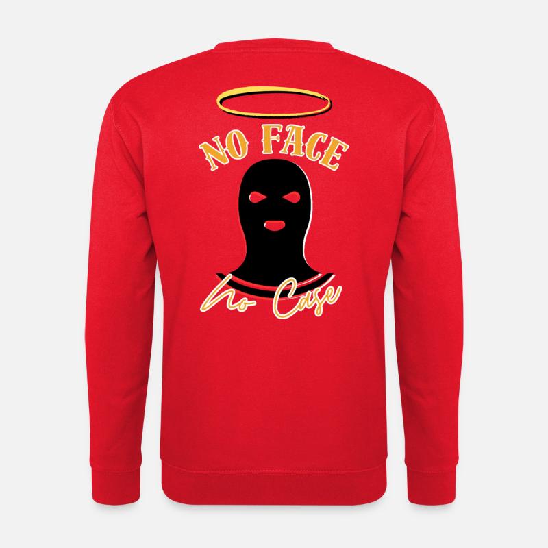 No face no case - Unisex Sweatshirt - red