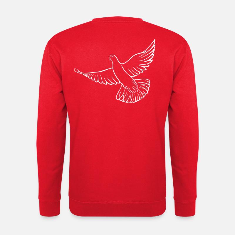 Taube - Unisex Pullover - Rot