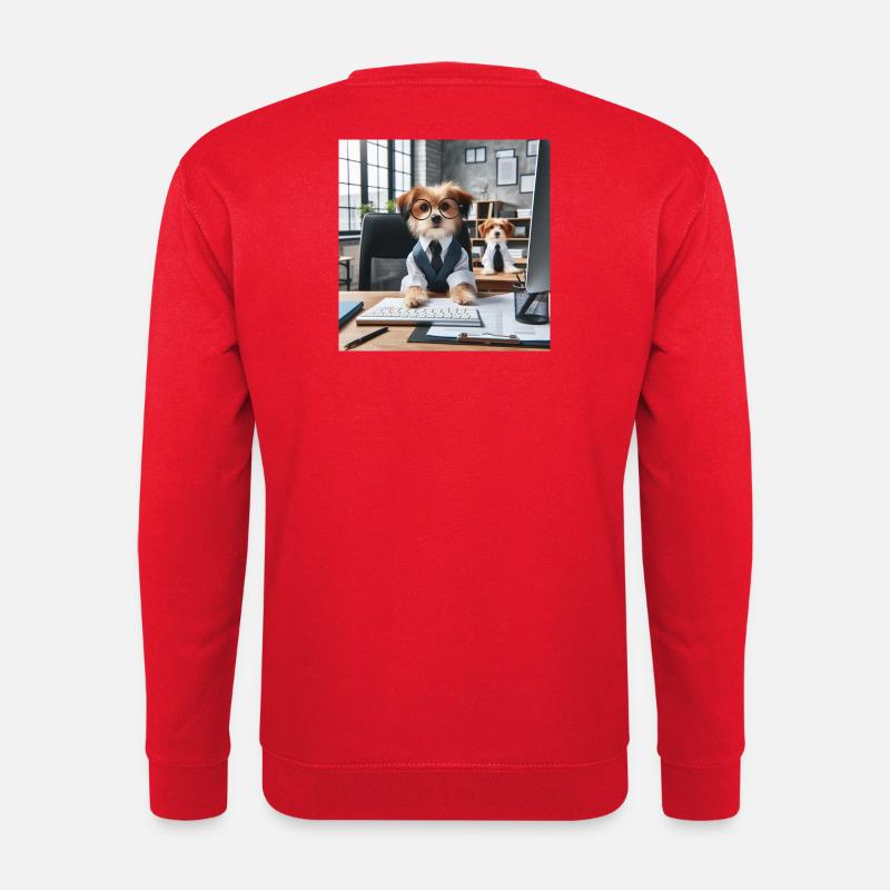Professionelle Cosplay Hunde - Unisex Pullover - Rot