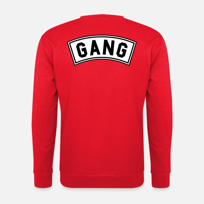 Gang Banner - Unisex Pullover - Rot