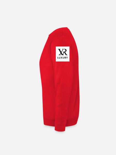 Luxurious XR Design for Exclusive Fashion - Unisex Sweatshirt - red - Left