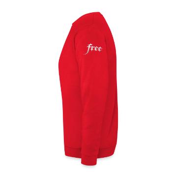 FREETIGHT - Unisex Sweatshirt - red - Left