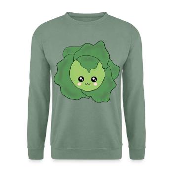 Carnaval, Carnaval, costume, salade - Sweat-shirt Unisexe - vert-de-gris - Devant