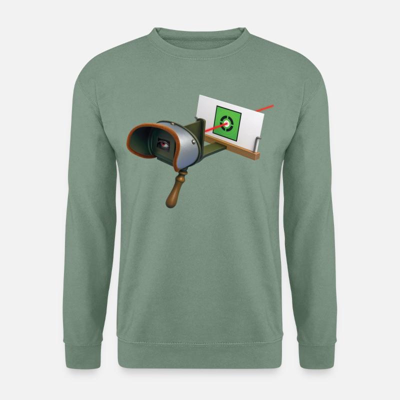 STEREOSCOPE – Geek & Science-Fiction - Unisex Pullover - Graugrün