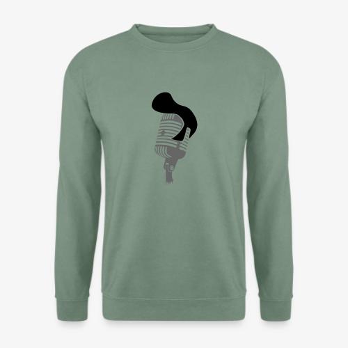 Retro Micro with Elvis Pompadour - Unisex Sweatshirt