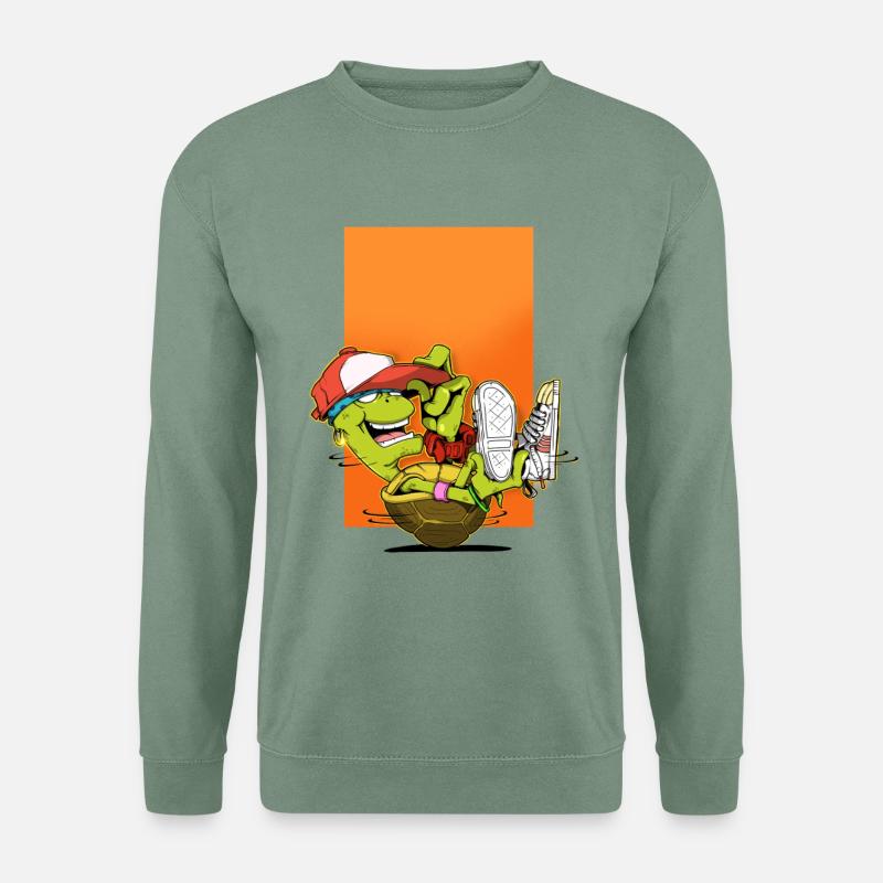 Breakdance B-Boy Streetdance Design Hip Hop Dance - Unisex Pullover - Graugrün