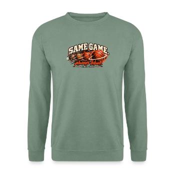 Basketball - Unisex Pullover - Graugrün - Vorne