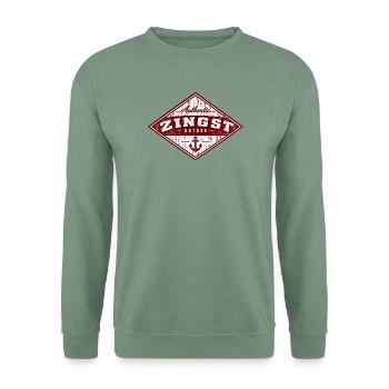 Zingst  - Ostsee Insel - Deutschland - Strand - Unisex Pullover - Graugrün - Vorne
