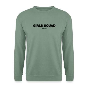 Girls Squad (enterrement de vie de garçon) - Sweat-shirt Unisexe - vert-de-gris - Devant
