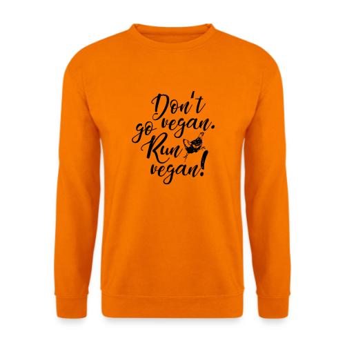 Run vegan! - Unisex Pullover