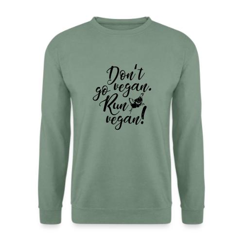 Run vegan! - Unisex Pullover