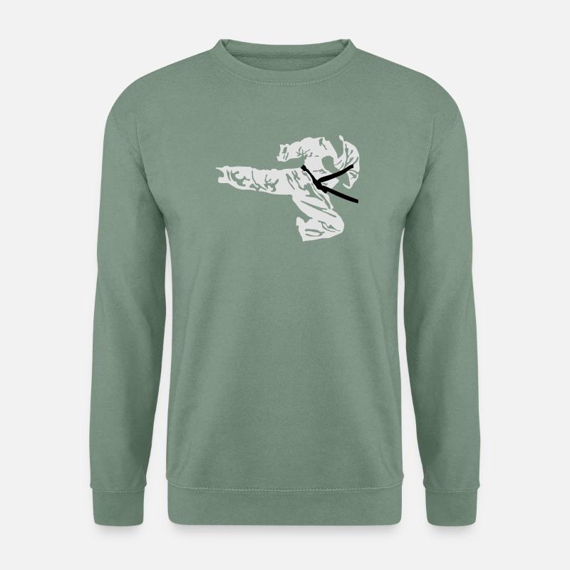 Karate - Unisex Pullover - Graugrün