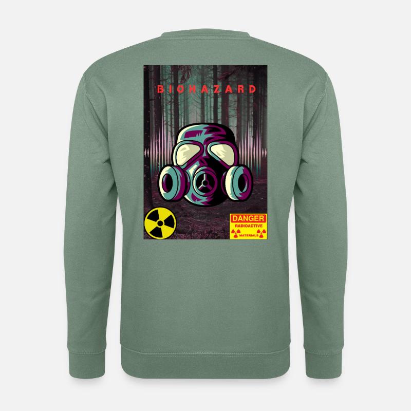 Kontaminationszone - Unisex Pullover - Graugrün