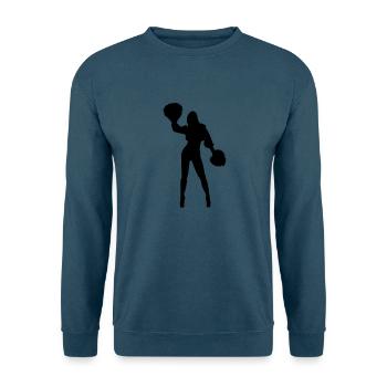 cheerleading - Unisex Pullover - Indigoblau - Vorne