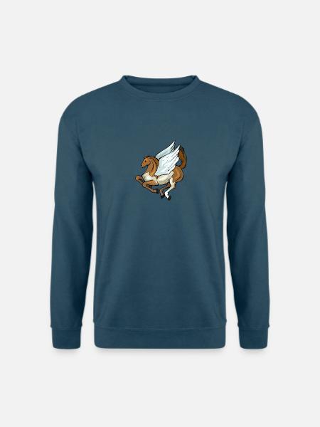 Pegasus - Unisex Pullover - Indigoblau