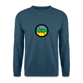 Amazigh - Unisex Pullover - Indigoblau - Vorne