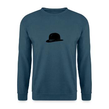 Melone Hut - Unisex Pullover - Indigoblau - Vorne