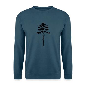 Tree Pine - Unisex Pullover - Indigoblau - Vorne