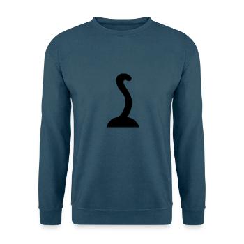 cat_kid_2 - Unisex Pullover - Indigoblau - Vorne