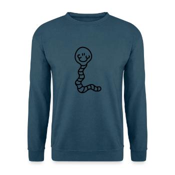 Wurm - Line - Unisex Pullover - Indigoblau - Vorne