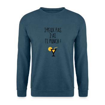 Guadeloupe / 971 / Meer / Frankreich - Unisex Pullover - Indigoblau - Vorne