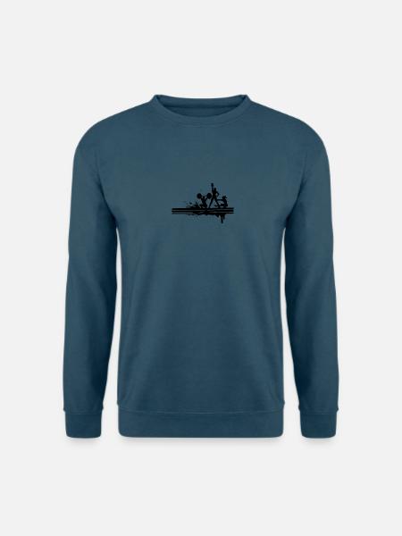 FITNESS - Unisex Pullover - Indigoblau