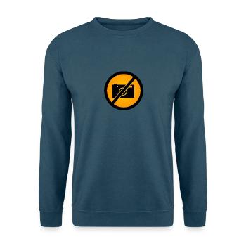 no pictures - Unisex Pullover - Indigoblau - Vorne